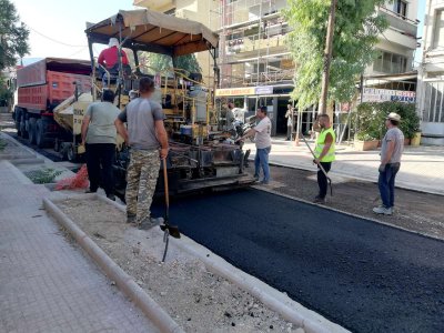 Ανακατασκευή οδού Ηρώων Πολυτεχνείου Δήμου Χαλανδρίου