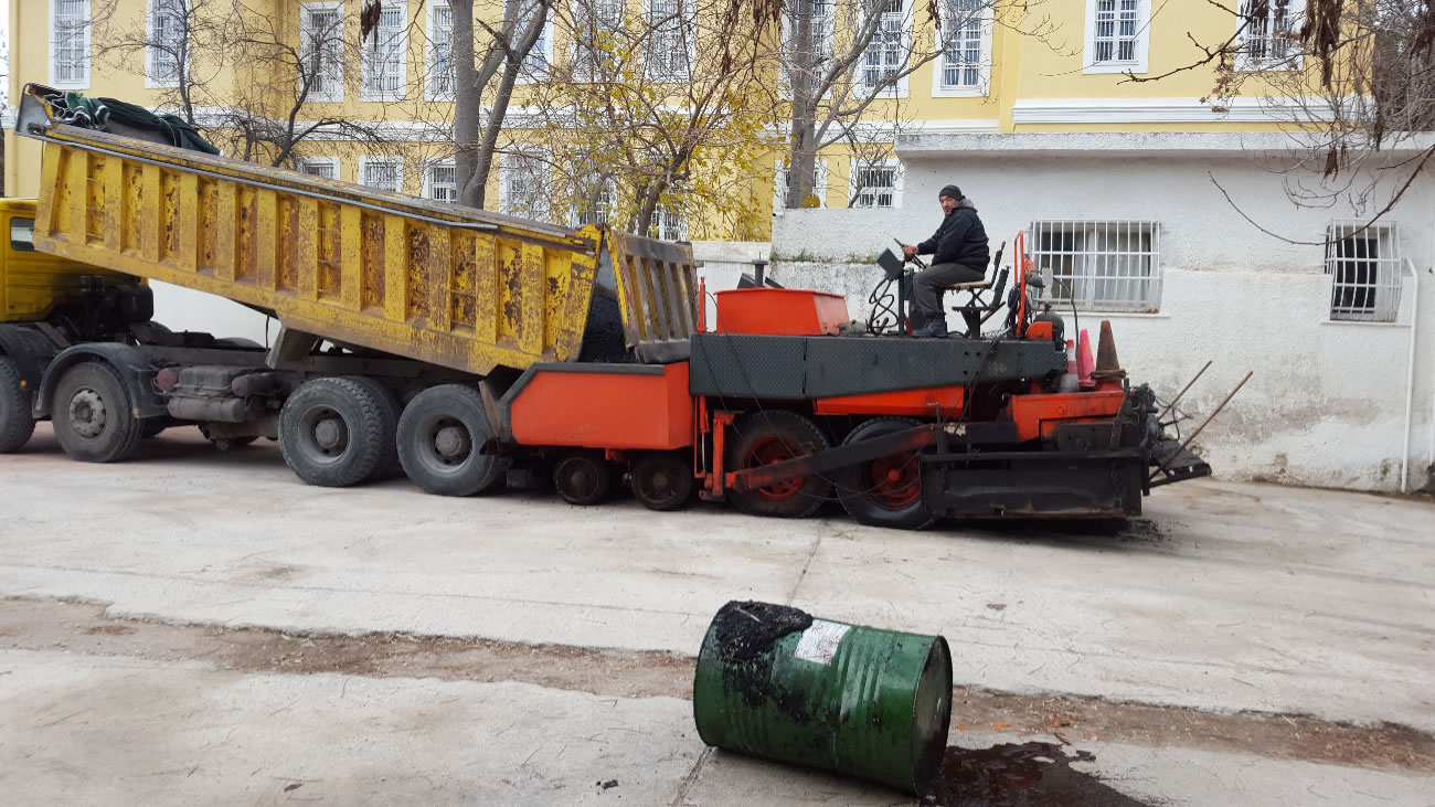 Αποκατάσταση οδοστρώματος στο Ψυχιατρικό Νοσοκομείο Αττικής Δρομοκαΐτειο